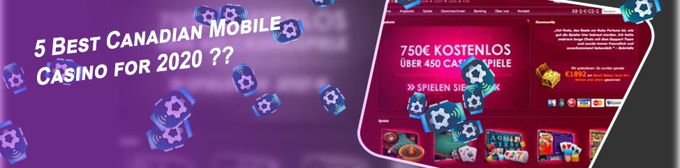 5 free mobile casino Canadian