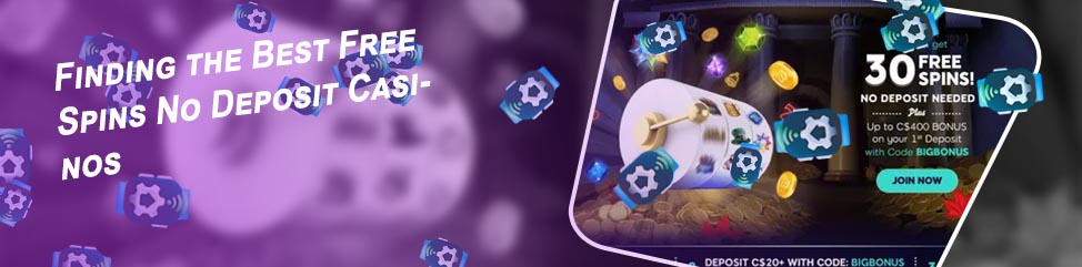 Free spin no deposit casino