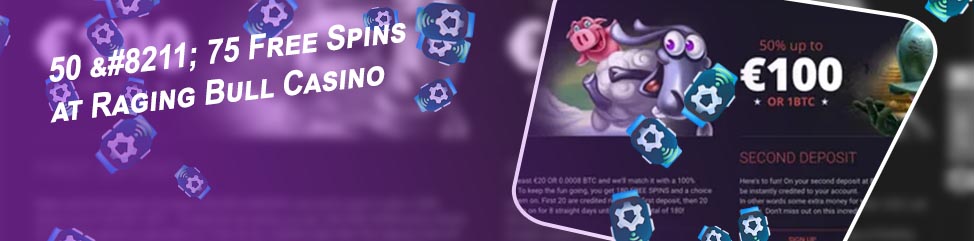 Raging bull casino no deposit free spins codes