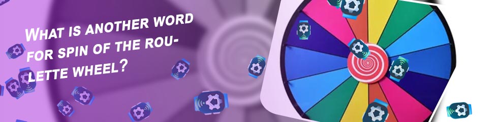 Spinning roulette wheel